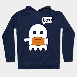 Boo Ghost Halloween Hoodie